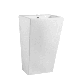 UNICASA ZENTO-51 ZENTO FREE-STANDING RECTANGULAR BASIN GLOSS WHITE