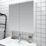 UNICASA BIMP-752-GW BIANCA PVC SHAVING CABINET 750MM GLOSS WHITE