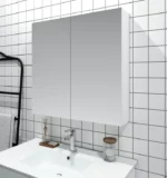UNICASA BIMP-752-GW BIANCA PVC SHAVING CABINET 750MM GLOSS WHITE