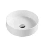 UNICASA SPIN 35 SPIN ABOVE COUNTER ROUND BASIN GLOSS WHITE