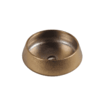 UNICASA TR-70-AG TRIER COUNTER TOP CIRCULAR BASIN ART GOLD