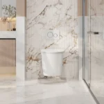 UNICASA ZAWH ZARA 66 RIMLESS WALL HUNG PAN GLOSS WHITE