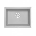 610 x 457 x 205mm carysil concrete grey single big bowl granite kitchen laundry sink top flush under mount 5da8d407ad6aa