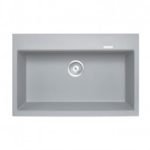 780 x 510 x 220mm carysil concrete grey single bowl granite stone kitchen sink top under mount concrete grey 5da8d036b23a3
