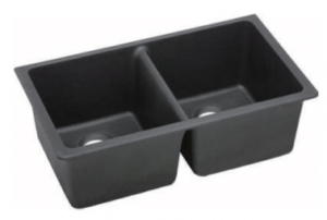 black kitchen sink granite stone under mount double bowls 838476241mm 5da8d1db8f81f 1