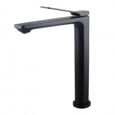 SQUARE BLACK KITCHEN BATHROOM SINK MIXER 360 SWIVEL TAP MORDEN FAUCET WELS BRASS