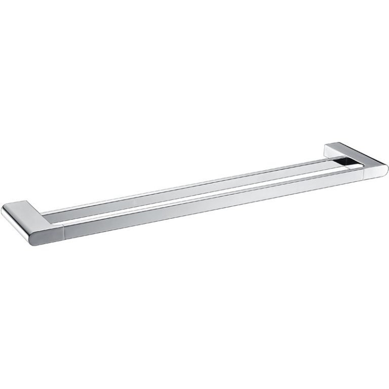 ACL 5302-800 CORA DOUBLE TOWEL RAIL 800MM CHROME & COLOURED