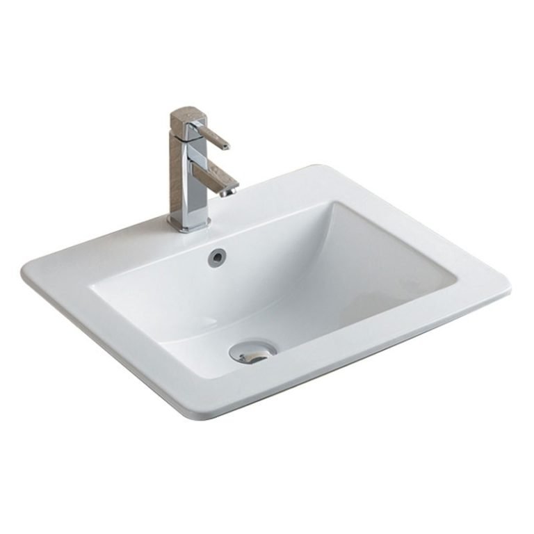 ACL JHI-33-101 ROSA COUNTERTOP BASIN GLOSS WHITE