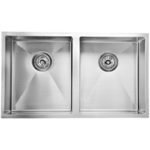 eden double bowls above undermount sink r10 corner ps340dr 5daa486b8e714