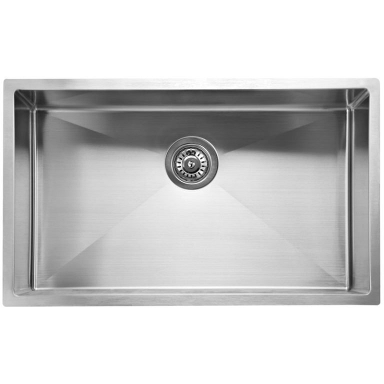 ACL PS720R EDEN ABOVE/UNDERMOUNT SINGLE KITCHEN SINK STAINLESS STEEL