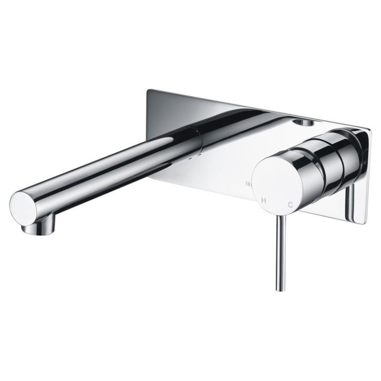 ACL HYB88-601 HALI WALL BASIN MIXER WITH SPOUT CHROME AND COLOURED