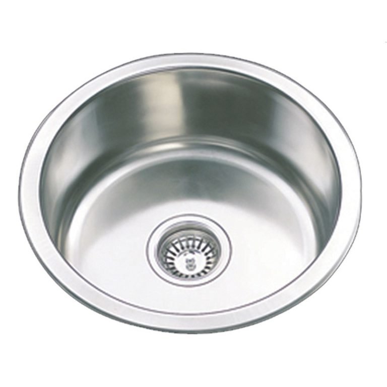 ACL C-500 SINGLE KITCHEN SINK ROUND STAINLESS STEEL