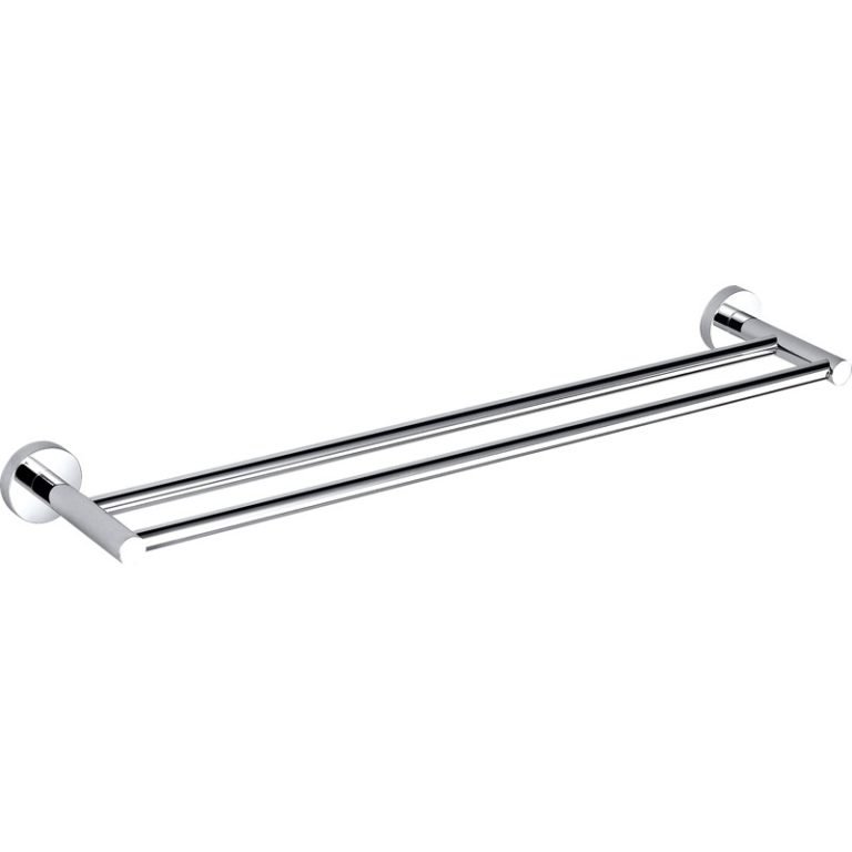 ACL 8111-75 OTUS DOUBLE TOWEL RAIL 750MM CHROME & COLOURED