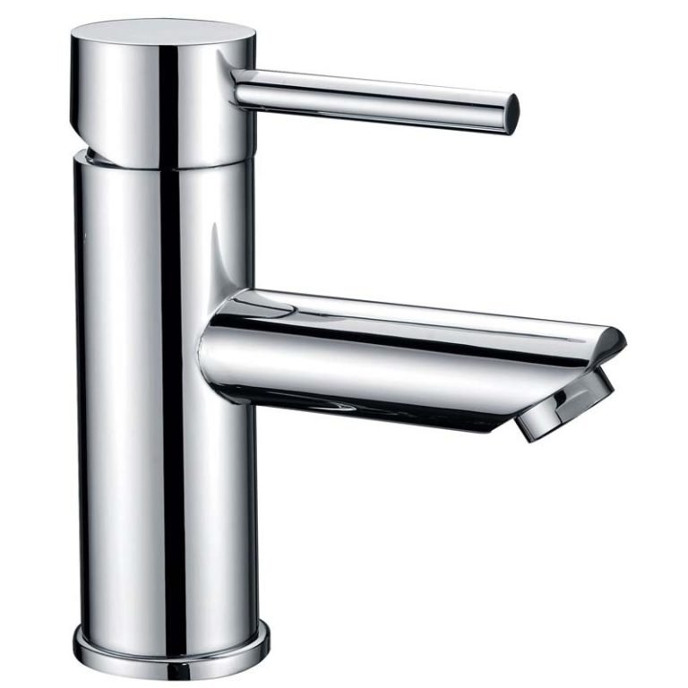 ACL PC2003SB OTUS PIN HANDLE BASIN MIXER CHROME / MATTE BLACK
