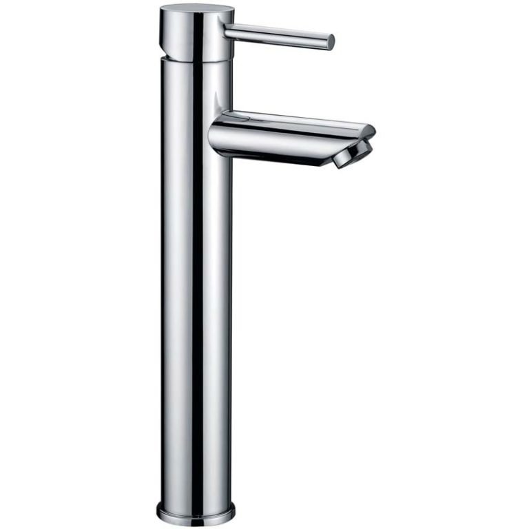 ACL PC2004SB OTUS PIN HANDLE HIGH RISE BASIN MIXER CHROME / MATTE BLACK