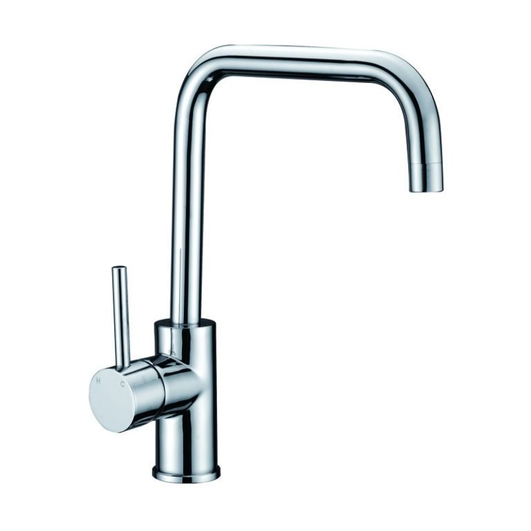 ACL PC1002SB OTUS PIN HANDLE HIGH RISE SINK MIXER CHROME / MATTE BLACK