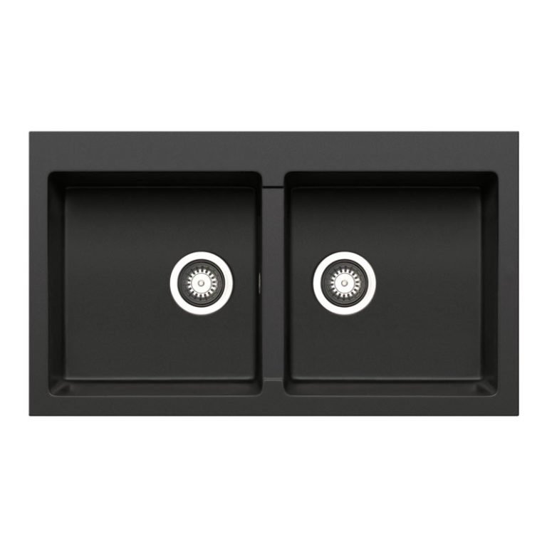 ACL 70071318 PYRAGANITE DOUBLE KITCHEN SINK CARBON BLACK