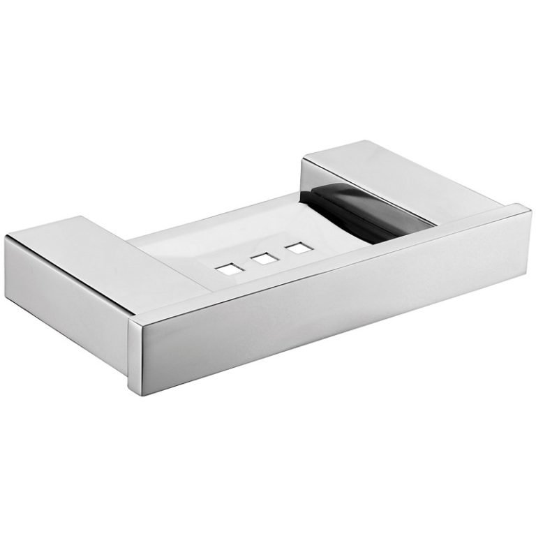 ACL 6403D ROSA SOAP BASKET CHROME / MATTE BLACK