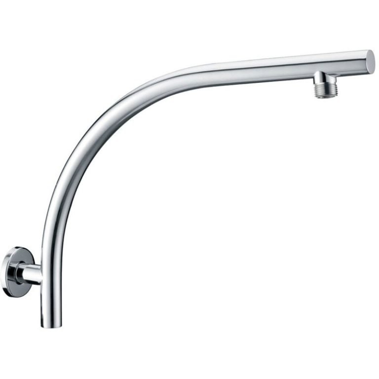 ACL PRY631 ROUND CURVED SHOWER ARM CHROME