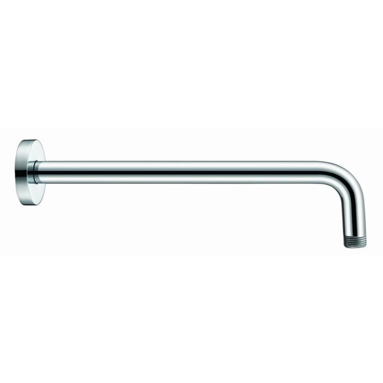 ACL PRY006 ROUND HORIZONTAL SHOWER ARM 400MM CHROME & COLOURED