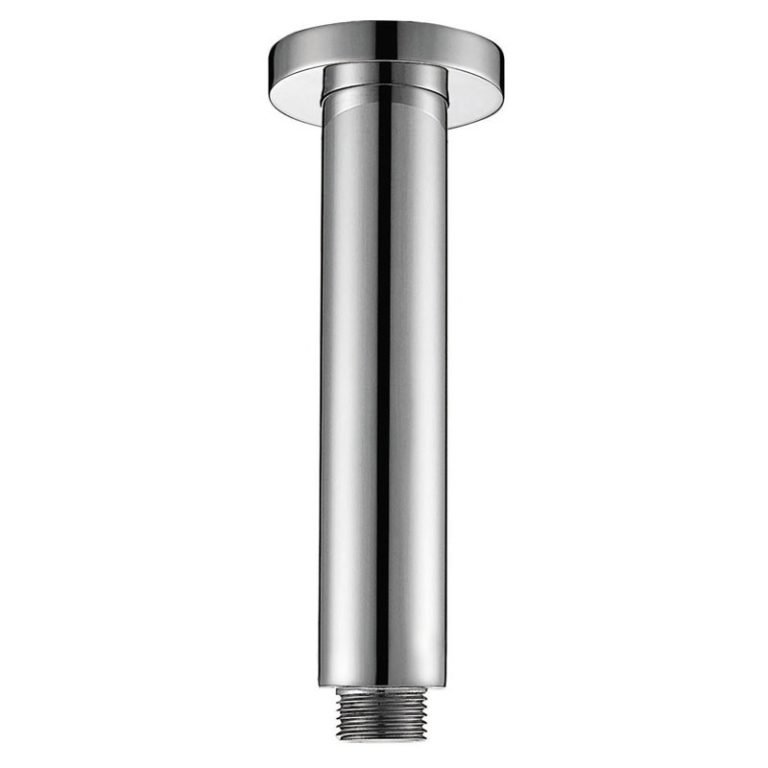 ACL PRY001D ROUND VERTICAL SHOWER ARM 100MM CHROME