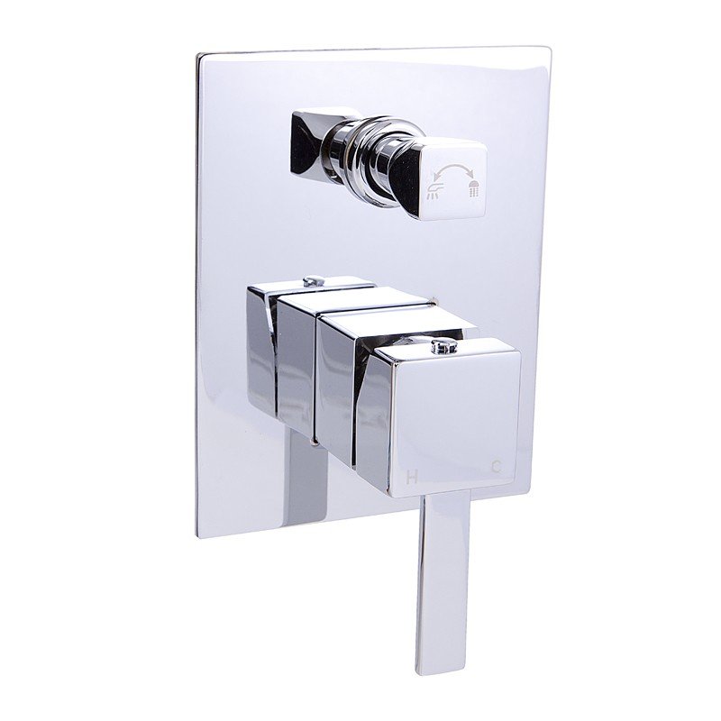 sara square handle bath shower mixer with diverter ps 3002sb 5daa4208623c9