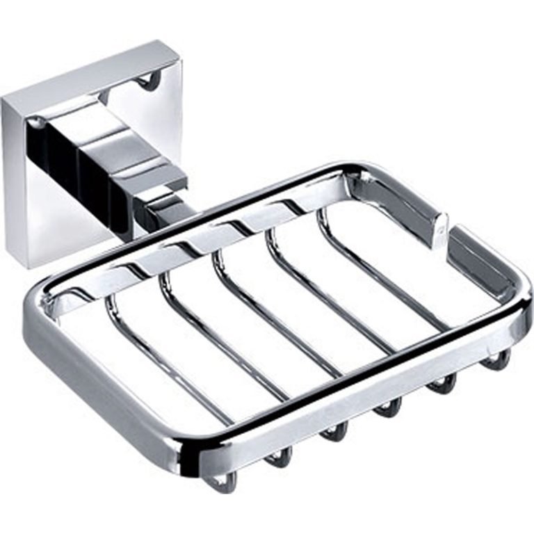 ACL 8924 SARA WIRE SOAP BASKET CHROME