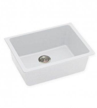 White Granite Quartz Stone Undermount Kitchen Sink Single Bowl 635*470*241mm_5da8d0b27f0fa.jpeg