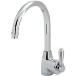 FIENZA 202109 ELEANOR GOOSENECK SINK MIXER CHROME AND COLOURED
