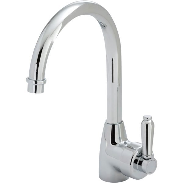 FIENZA 202109 ELEANOR GOOSENECK SINK MIXER CHROME AND COLOURED