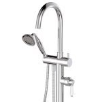 FIENZA 202113 ELEANOR FLOOR MIXER & SHOWER CHROME / CERAMIC