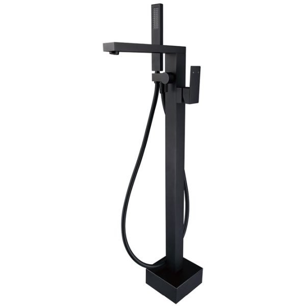 FIENZA 217119 JET FLOOR STANDING MIXER & SHOWER MATTE BLACK