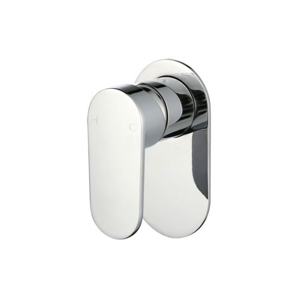FIENZA 221101 EMPIRE OVAL PLATE WALL MIXER CHROME