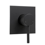 FIENZA 225101B HUSTLE SQUARE PLATE WALL MIXER MATTE BLACK
