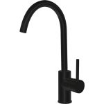 FIENZA 225105B HUSTLE GOOSENECK SINK MIXER MATTE BLACK
