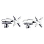 FIENZA 332105 LAREDO WASHING MACHINE OUTLETS CHROME