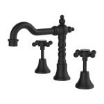 FIENZA 336101BK LILLIAN BASIN SET MATTE BLACK