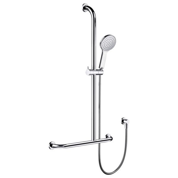 FIENZA 444113RH LUCIANA CARE INVERTED T-RAIL SHOWER RIGHT HAND CHROME