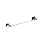 FIENZA 83001 MODENA SINGLE TOWEL RAIL 600MM CHROME