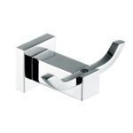 FIENZA 83004B MODENA DOUBLE ROBE HOOK CHROME
