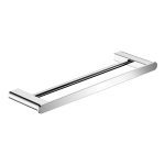 FIENA 87008600 LINCOLN DOUBLE TOWEL RAIL 600MM MIXED FINISH