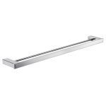 FIENZA 89008810 KOKO DOUBLE TOWEL RAIL 810MM CHROME & MATTE BLACK