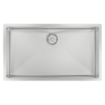 ABEY FRA700 ALFRESCO 700 LARGE BOWL SINK CHROME