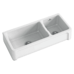 ABEY HENRI-3W CHAMBORD HENRI ONE & HALF BOWL SINK WHITE