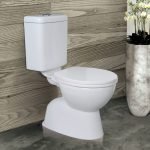 FIENZA K001 STELLA ADJUSTABLE LINK TOILET SUITE WHITE