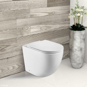 FIENZA K002376MW KOKO WALL FACED TOILET SUITE WITH R&T IN-WALL CISTERN
