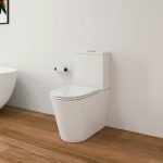 FIENZA K014-2 ISABELLA BACK TO WALL TOILET SUITE WITH SLIM SEAT WHITE