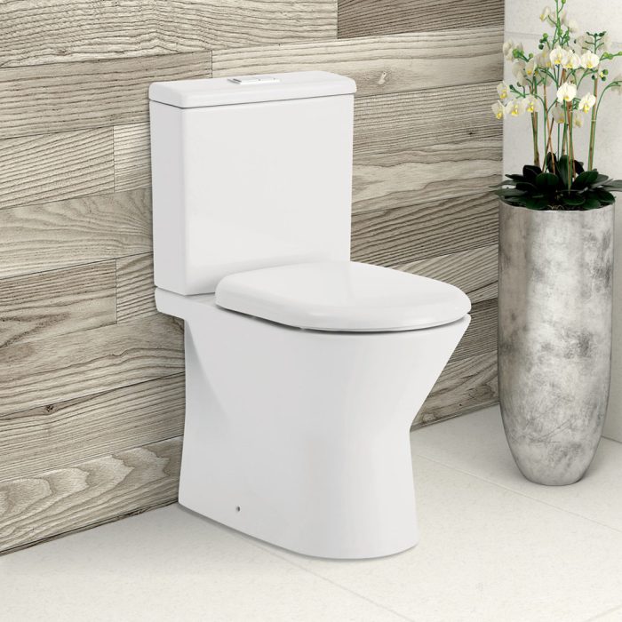 FIENZA K1223 ESCOLA BACK TO WALL TOILET SUITE WHITE