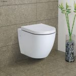 FIENZA K2376W KOKO WALL HUNG TOILET SUITE GLOSS WHITE WITH SEAT ONLY