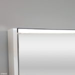 FIENZA PSC750W-LED MIRROR CABINET LED 750 WITH SIDE PANELS GLOSS WHITE
